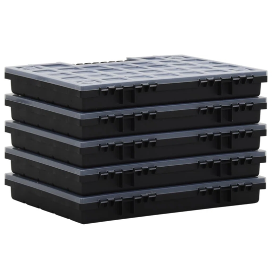 WFX Utility Assortment Boxes 10 Pcs 40X30x5 Cm Polypropylene