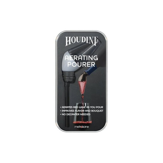 Houdini W9112 Deluxe Chrome Wine Aerator