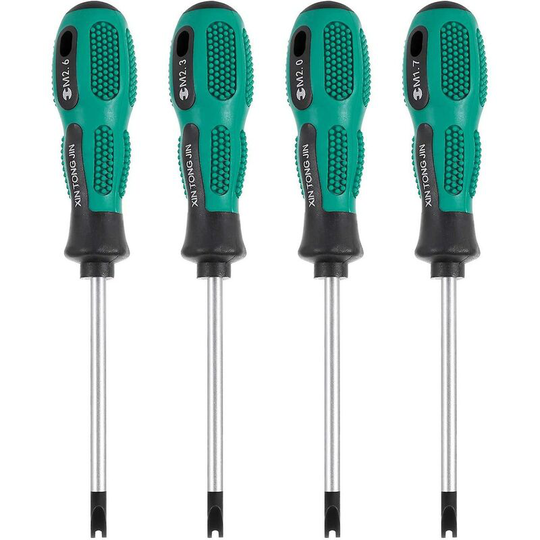 4 pieces/set of screwdriver screwdrivers u fork magnetic groove for CR-V-V-tool kitt