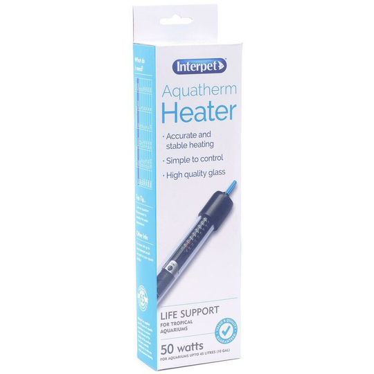 Aquatherm Aquarium Heater 50 Watt - Interpet