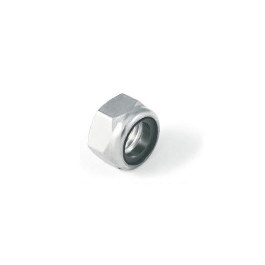 M4 Nylon Insert Lock Nut Nyloc Type - Bright Zinc Plated (BZP) DIN985