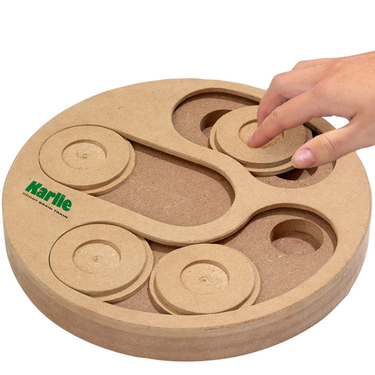 Karlie Doggy Brain Train 2-in-1 Dog Intelligence Toy - Diameter 25cm