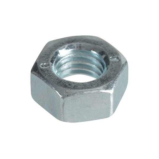 Hexagonal Nuts & Washers zp M8 Forge Pack 16 FORFPNUT8 - Forgefix