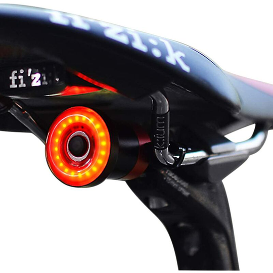 Heguyey - Smart Bike Tail Light Ultra Bright Rechargeable Bike Light Auto Turn On/Off