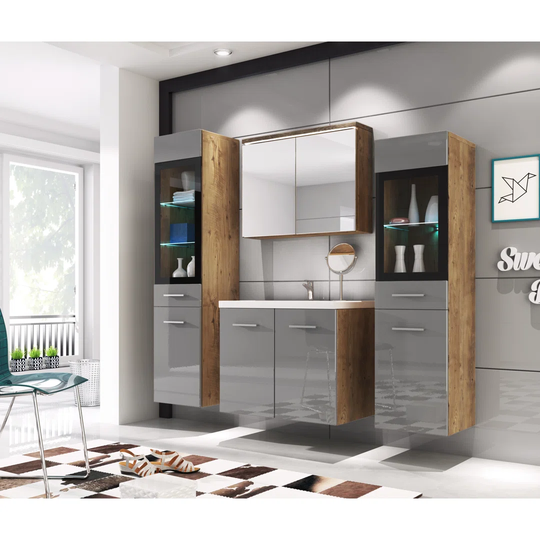 Powderly 4 Piece Bathroom Furniture Suites