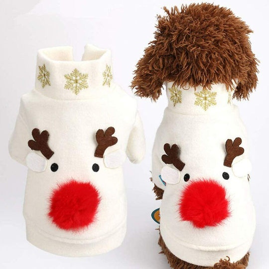 Christmas Dog Costume, Alce Pattern, Animals, Winter, Warm Coat, Dog Coat, Dog Clothes, Dog Party Wear, Plus Size