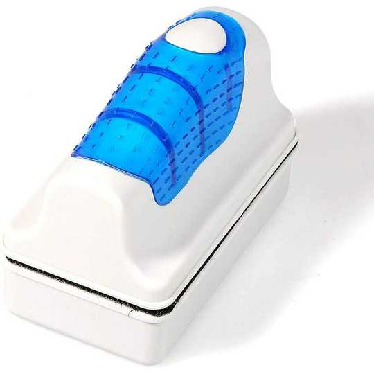 Magnetic Aquarium Fish Tank Glass Scraper Aquatic Algae Scraper Clean Wash Floating Brush (s)