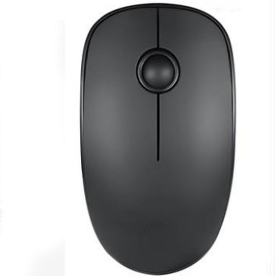 Wireless Mouse, 2.4G Wireless Ultrathin / Quiet (1000dpi), Wireless Mouse for pc / Tablet / Laptop (Black) black