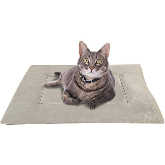 Comfortable Dog Mat Cat Cushion Washable Cat Mattress Pet Mattress MZ126 (40 * 50cm, Gray)