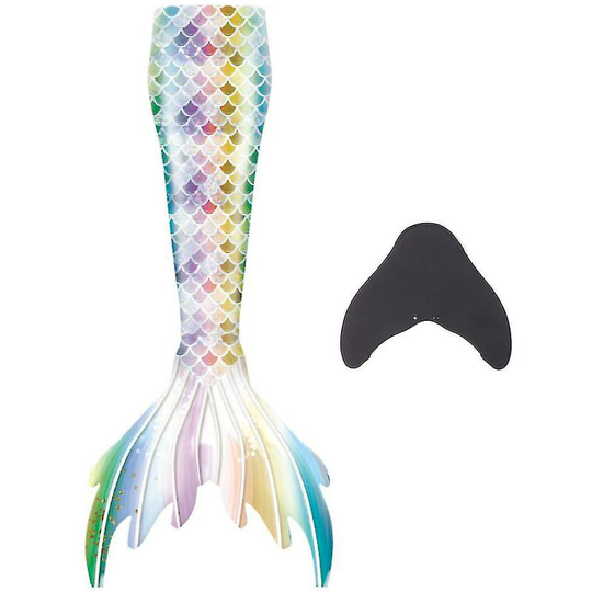 Thsinde - Mermaid Tails For Swimming For Kids And Adults With Monofin_(costbuy) yellow 120