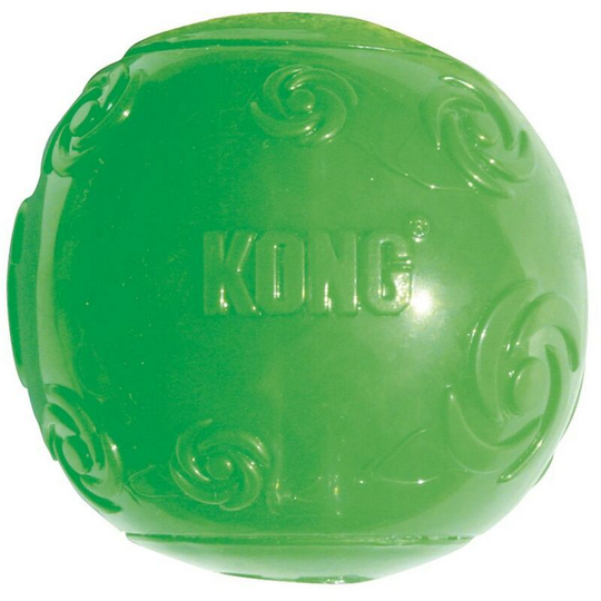 Squeezz Medium Dog Ball (Medium) (May Vary) - May Vary - Kong
