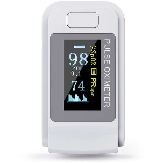 Digital Fingertip Pulse Oximeter oled Display Blood Oxygen Sensor Saturation Mini SpO2 pr pi Monitor Pulse Rate Measuring for Home Sports