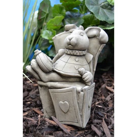 Maleah White Rabbit Statue
