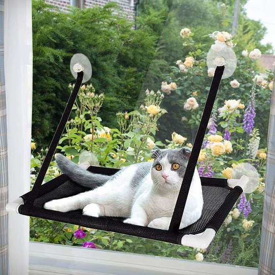 Cat Window Hammock Suction Cup Seat Cat Shelves Cat Window Seat Perch Load Capacity 10KG