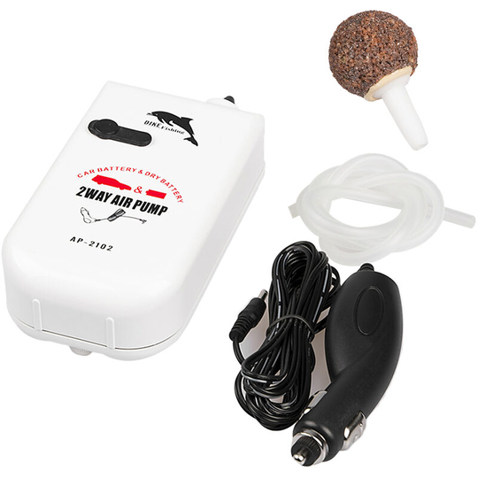 Outdoor Portable Fishing Oxygen Pump Aerator Aquarium Fishing Tank Oxygen Air Bubbles Pump