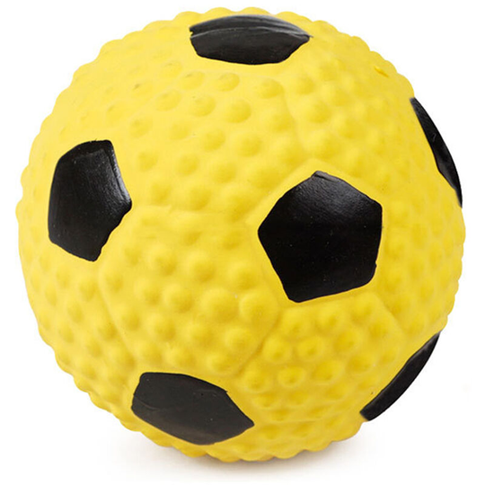Asupermall - Squeaky Latex Dog Toys Pet Dogs Balls Toy Squeaker Squeaky Sound Dogs Interactive Training Toys Soft Squeak Dog Toy Balls Dog Cat Funny