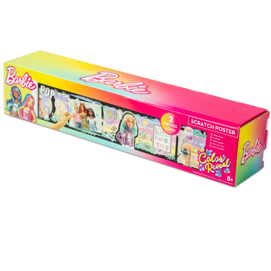 Barbie Colour Reveal Scratch Poster