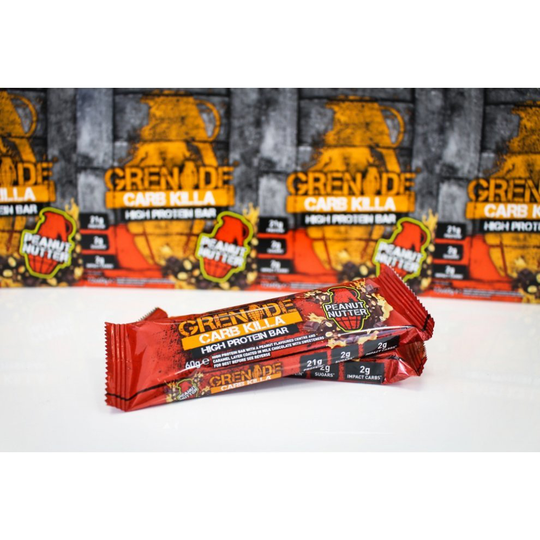 (Peanut Nutter) Grenade Carb Killa Protein Bar, 12 x 60 g