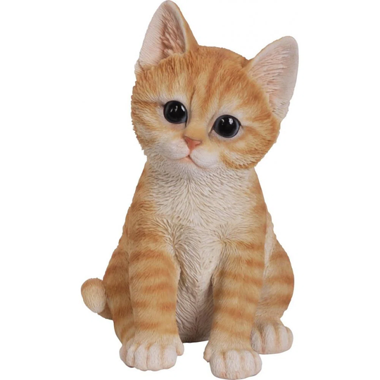 Resin Kitten 20 Cm Kitten Roux