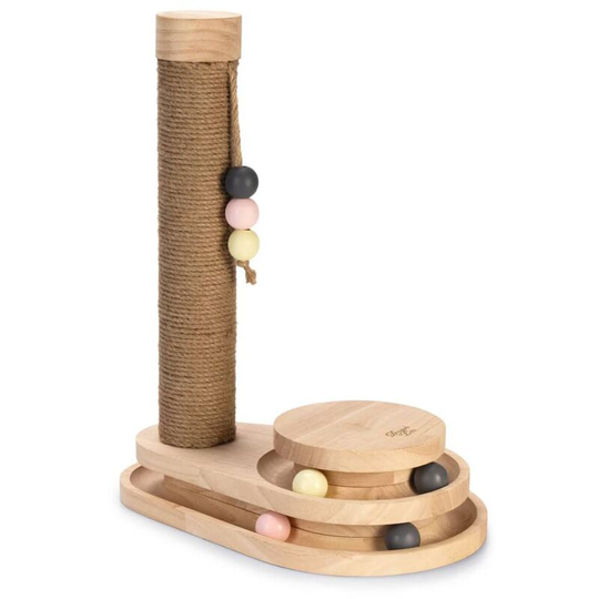 Cat Scratching Post Inez 38x24.5x47.5 cm Wood Designed By Lotte Brown