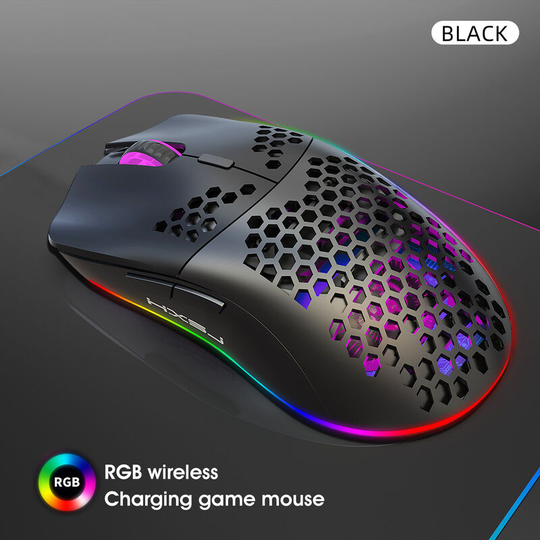 Pixart PMW-3389 Ultra Light Gaming Mouse with 16000 dpi Sensor 65g Black