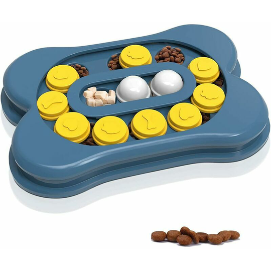 Croquettes EducationalDog Bowl Anti GluttonToy Intelligence Dog Agility Toys Interactive Games Dispenser Accessories