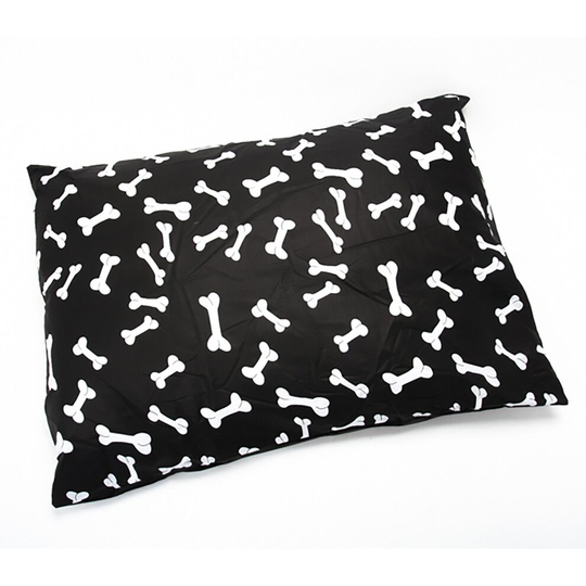 (Extra large Cover Onley, Black Bone) LARGE & Extra Large Dog Bed - Washable Zipped
