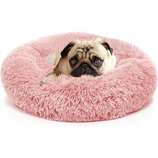Calming Dog Beds for Small Medium Large Jumbo Size Dog Anti Anxiety Fluffy Doggie Bed for 10 150 Lbs Pet Dogs Cats Small to Large Breed Comfy Cuddler