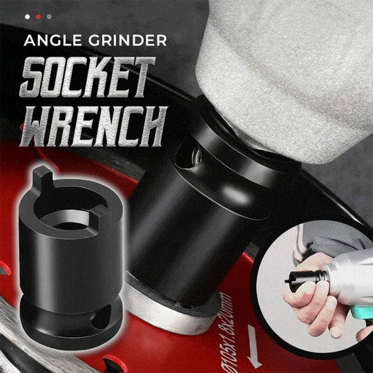 Angle grinder socket wrench, manual electric wrench socket, special tool for grinder wrench, compact socket wrench good hardenability socket tool