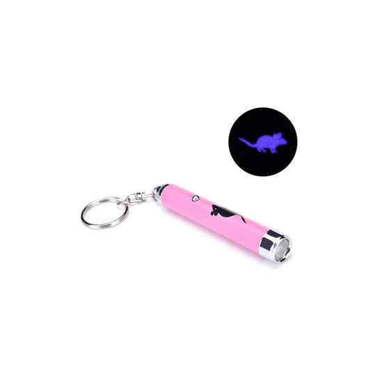 Pet Laser Cat Toy Pet Toys Laser Funny Cat Pen Laser Led Funny Cat Stick (Small Fish)