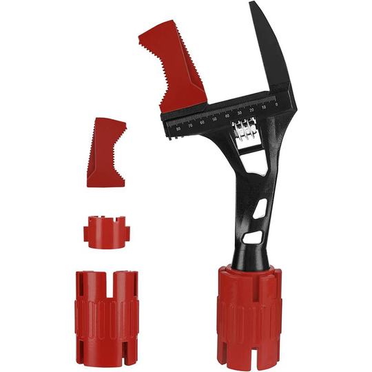 24 in 1 Plumbing Tools with Blade 11-90mm Large Opening Faucet and Sink Installer Toolmbing