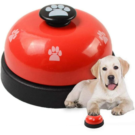 Pet Training Bell - Dog Interaction Bell (Red)
