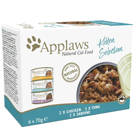 Applaws Kitten Food 70g - Mixed Pack 6 x 70g