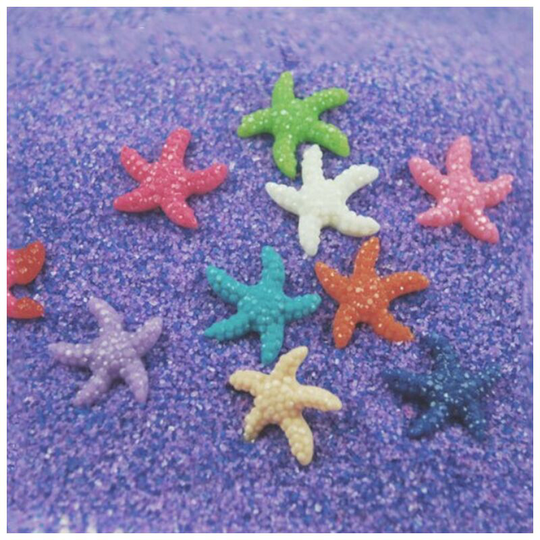 Perle Raregb - Micro landscape decoration starfish pendulum bonsai decoration handmade diy equipment small starfish (10pcs)