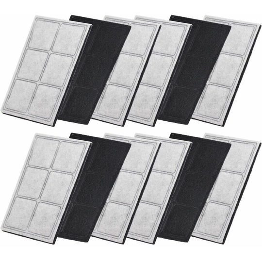 JTC-1301 Pet Water Dispenser Filter (12 Pieces), Compatible with Drinkwell Platinum