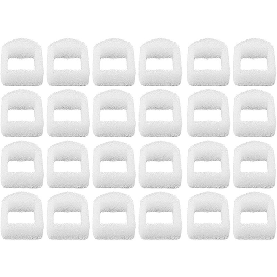 Thsinde - 24 Pack Water Filters Compatible with Drinkwell 360 Stainless Steel Avalon Pagoda Seascape and Sedona, Fountain Foam Prefilters for Dogs