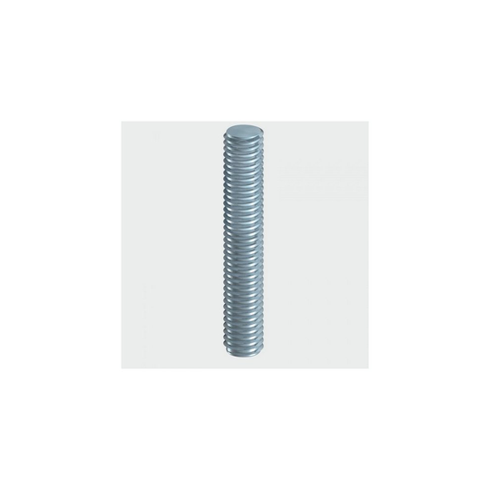 TIMco 08TBZ Threaded Bar DIN 975 BZP M8 x 1000mm Pack of 10