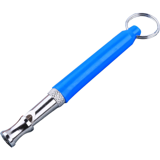 Pet Dog Training Supplies Obedience Adjustable UltraSonic Volume Whistle, Blue - Blue
