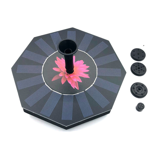 Solar Fountain Pump Outdoor Solar Powered Fountain Floating Water Pump for Pool Garden Aquarium Tools Pond Fountains
