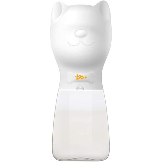 Portable Dog Water Bottle Travel Bottle Dog and Cat Pet Travel Water Drink Bottle Portable Travel Bottle (white) Soekavia