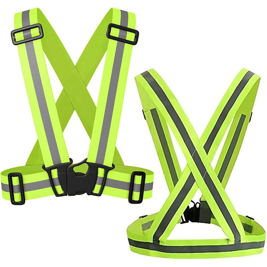 Adjustable 360 ° Visible Reflective Safety Vest for Men and Women Running Jogging Bike Motorcycle