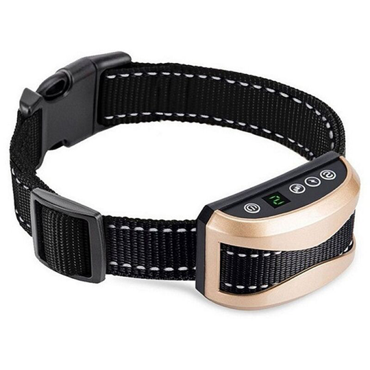 Anti-Bark Collar for Dogs, Rechargeable and Automatic with Intelligent Bark Detection with Vibration, Sound and Electric Shock