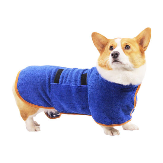 Pet bath towel superfine fiber dog bathrobe bibulous cat towel pet supplies 40 * 45 * 50cm