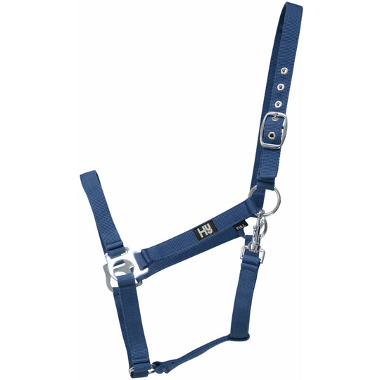 Hy Economy Plus Head Collar (Full) (Navy) - Navy