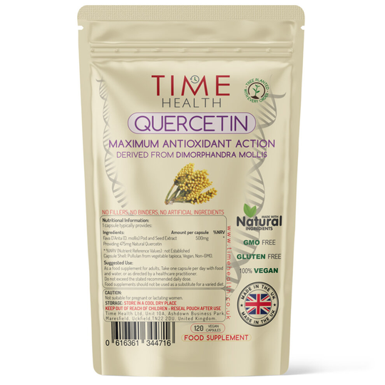 Quercetin - Maximum Bioavailability - 120 Capsules