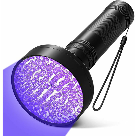 Uv Torch, 100pcs led Black Light Flashlight 395nm uv Lamp Detector for Finding Fluorescent Lights, Pet Urine, Carpet Stains, Bed Bugs