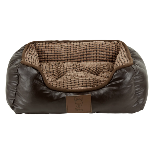 Bessie Bolster Cushion in Brown