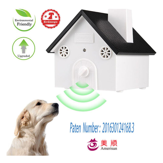 Thsinde - ebay amazon outdoor moisture-proof dog repeller ultrasonic bark anti-bark dog dog training dog brown
