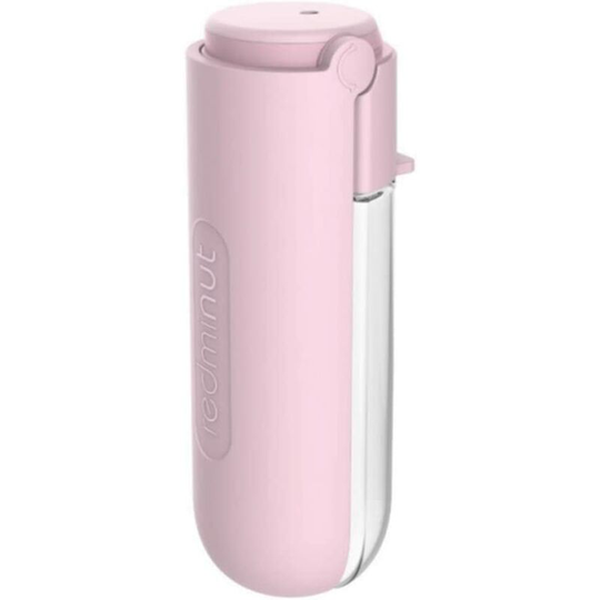 Soekavia - Portable dog water dispenser - Drink dispenser - Bowl for outdoor walking - Secure - Stability - For cats and dogs (Pink)