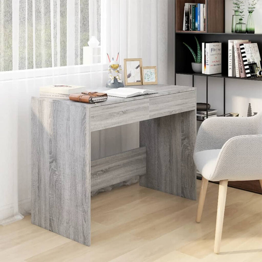Desk Grey Sonoma 101x50x76.5 cm Chipboard